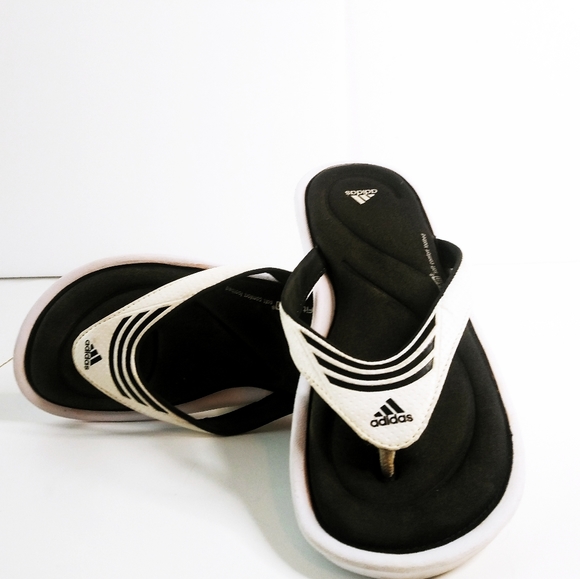 adidas foam flip flops